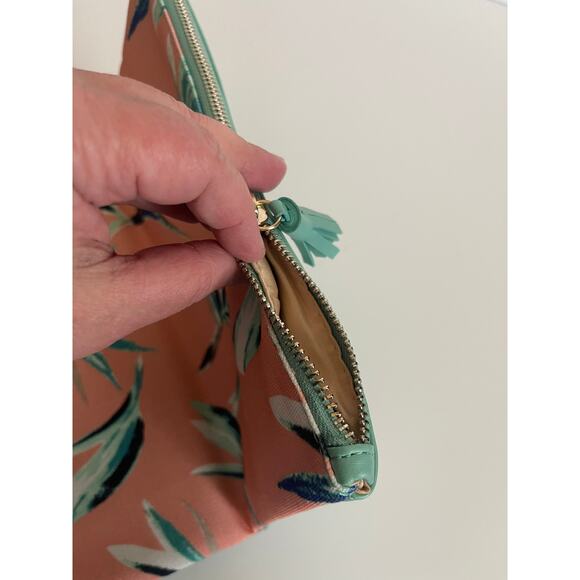 Rachel Pally Paradise Reversible Foldable Clutch Purse 2 In 1 - Picture 8 of 10